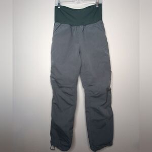 Arc'teryx Women's Size 6 Gray High-Rise Hiking Pants Wide Stretch Elastic Waist